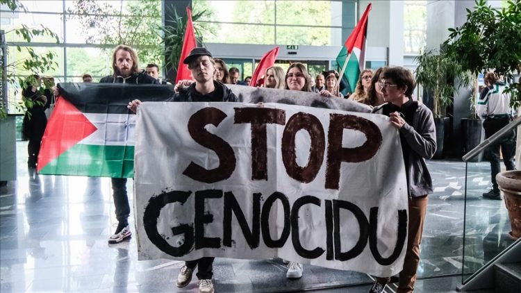 Slloveni, studentët zhvilluan protestë në mbështetje të Palestinës