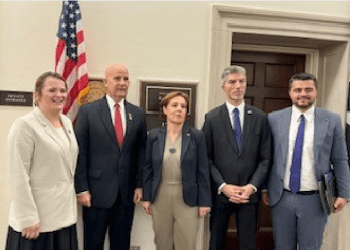 Ministrja Gërvalla në takim me kongresistin amerikan, Keith Self: Ende asnjë pasojë ndaj Serbisë për sulmin në Banjskë