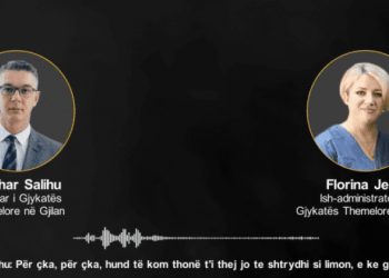 Hundët t’i thej”, çka tregon audio-incizimi mes kryetarit të Gjykatës së Gjilanit dhe administratores