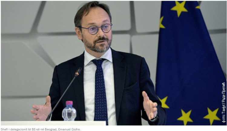 Giaufret: Normalizimi i marrëdhënieve me Kosovën parakusht i anëtarësimit të Serbisë në BE
