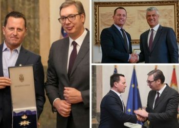 Serbia ‘trazohet’ nga detajet e reja të Grenellit për marrëveshjen Thaçi-Vuçiq – kërkohet dëshmi nga presidenti