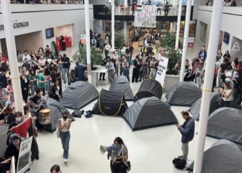Studentët e Universitetit të Amsterdamit u bashkohen protestave pro Palestinës