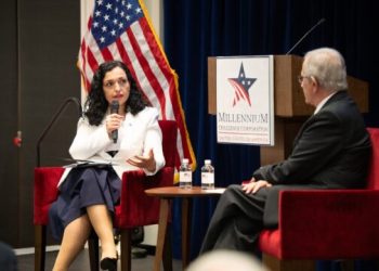 Flet në ngjarjen e MCC në prani të George W Bush, Osmani: SHBA-ja është në ADN-në e suksesit të Kosovës