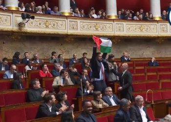 Deputeti francez pezullohet pasi valëviti flamurin palestinez në parlament