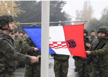 Kroacia sot e nis kontigjentin e 41-të në Kosovë në kuadër të KFOR-it