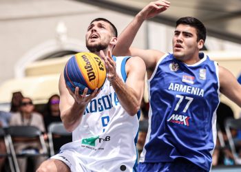 Kosova ia bën përhajr fitores së parë në FIBA 3×3 Europe Cup, mposht Armeninë