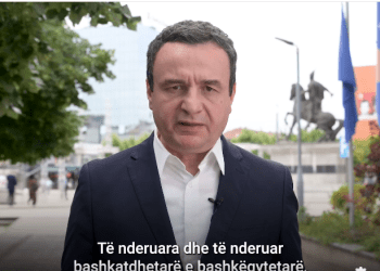 ‘Zgjedhjet e Parlamentit Evropian’, Kurti-bashkatdhetarëve: Vota juaj të jetë përgjigja jonë!