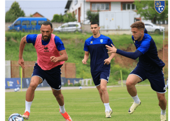 Dardanët mbajnë stërvitjen e fundit, para përballjes miqësore me Norvegjinë