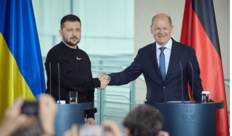 Zelensky në Gjermani për të diskutuar rindërtimin e Ukrainës