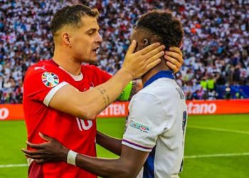 Saka: Xhaka është një djalë i mrekullueshëm