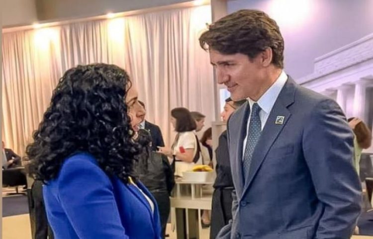 Osmani falënderon Trudeau, për mbështetjen që Kanada i ka dhënë Kosovës