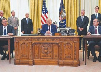 Paralajmëron Serwer: Rikthimi i Donald Trump dhe bashkëpunimi i tij me serbofilin Richard Grenell çojnë Ballkanin në luftë