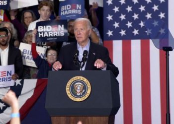 Biden në mitingun e fushatës: “Unë jam duke kandiduar dhe do të fitoj përsëri”