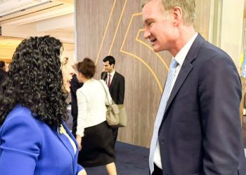 Osmani takohet me drejtorin për Evropën në Këshillin e Sigurisë Kombëtare: Mbështetës i palëkundur në vlerat Kosovë-ShBA