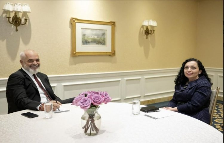 Presidentja Osmani e Kryeministri Rama në Washington flasin për hapat e Kosovës drejt anëtarësimit në NATO