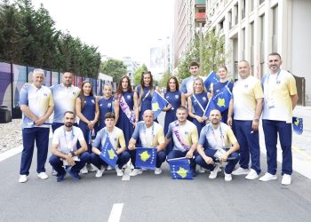 Ekipi olimpik i Kosovës, gati për ceremoninë hapëse – mungojnë Distria e Donjeta