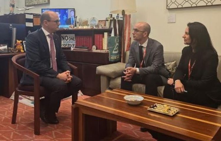 Zëvendësministri Ahmeti zhvilloi takime me senatorë dhe deputetë australianë