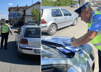 Për një javë policia shqiptoi 1672 gjoba në rajonin e Prizrenit