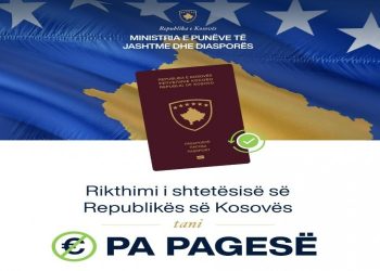 Rikthimi i shtetësisë së Kosovës, pa pagesë