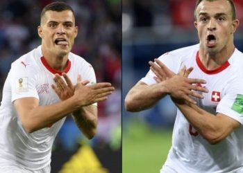 Xhaka, Shaqirit: Faleminderit për gjithçka