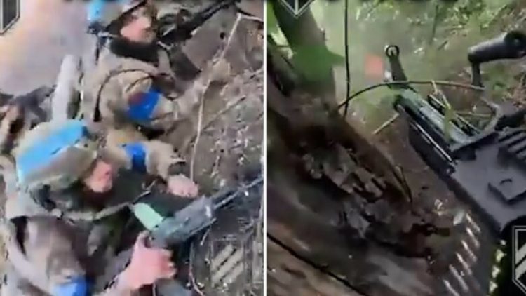 Lu*ftë e ashpër mes ukrainasve dhe rusëve në rajonin e Kharkivit – tanku i trupave të Zelenskyt i reziston goditjes nga droni kamikaz