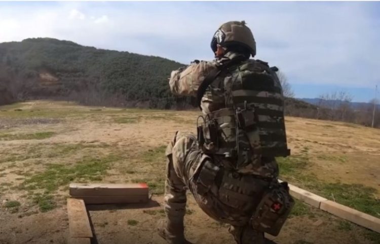 Forcat Speciale të Shqipërisë, stërvitje me trupat amerikane