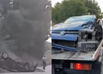 Aksident i rëndë në Pejë, ka të lënduar (Video)