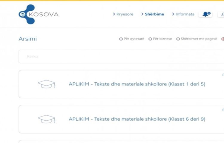 Hapet platforma,këtu mund të aplikoni për subvencionim e teksteve shkollore