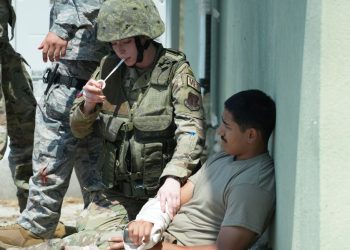 Ushtria e Kosovës dhe Ajova mbajnë ushtrim të përbashkët në mjekësi fushore