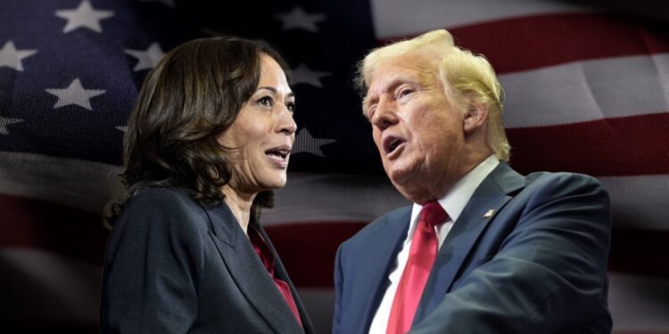 Kamala Harris kryeson në 3 shtetet kryesore kundër Trump
