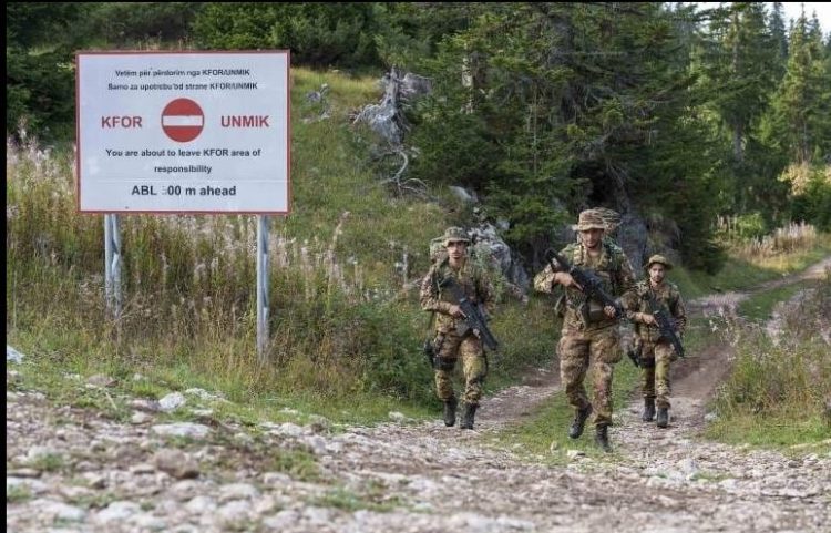 KFOR-i kryen operacion 24-orësh për gjatë kufirit