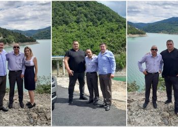 Zeqiri me bashkëpunëtorë viziton Ujmanin dhe zonën përreth