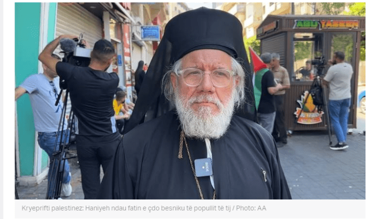 Kryeprifti palestinez: Haniyeh ndau fatin e çdo besniku të popullit të tij