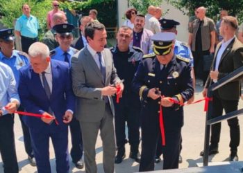 Kurti e Sveçla në Veri, përurojnë nënstacionin policor në Soçanicë të Leposaviqit