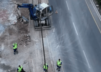 Nis ndërtimi i disa rrugëve në lagjen ‘Dheu i Bardhë’ në Gjilan