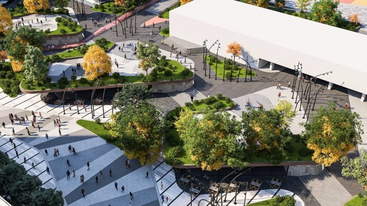 ‘Vizioni për Prishtinën’, ja si do të duket sheshi ‘Xhorxh Bush’