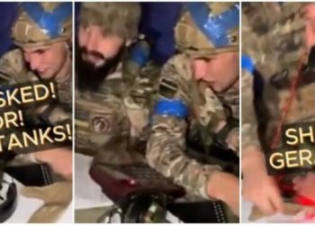 Ushtarët ukrainas tallen me gjeneralët e Putinit, ‘alo, alo na duhen dy tanke’ në Kursk