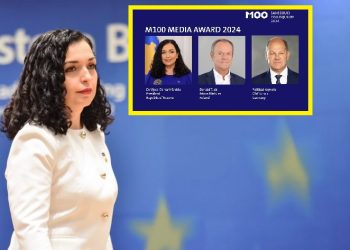 Osmani e nderuar me çmimin mediatik: Rrugëtimi i Kosovës ka qenë me guxim dhe vendosmëri