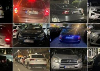 Podgorica, qendër e automjeteve me targa serbe pak para zgjedhjeve lokale
