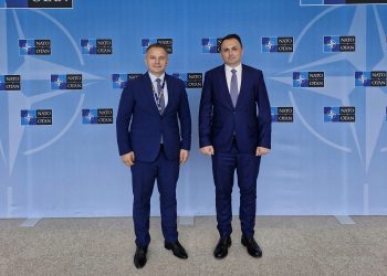 Shefi i AKI-së Petrit Ajeti, në selinë e NATO-s