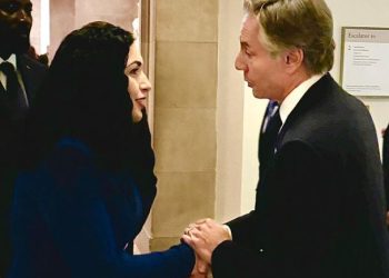 Presidentja Osmani takohet me Blinkenin, e falënderon për mbështetjen e palëkundur të ShBA-së