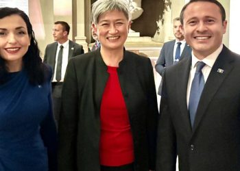 Osmani takon ministren e Jashtme australiane: Jemi të përkushtuar për thellim të raporteve me Australinë