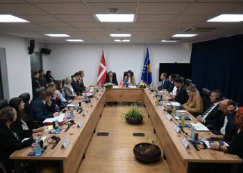 Ministrja e Drejtësisë Albulena Haxhiu takoi homologun danez Peter Hummelgaard