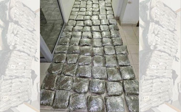 Kapen mbi 90 kilogramë drogë në Tuz, dyshohet se u transportua nga Shqipëria