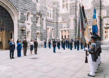 Presidentja Osmani pritet me nderime ushtarake në West Point