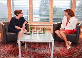 Zëvendëskryeministrja Gërvalla takon  homologen Fajon, në fokus forcimi i partneritetit Kosovë-Slloveni