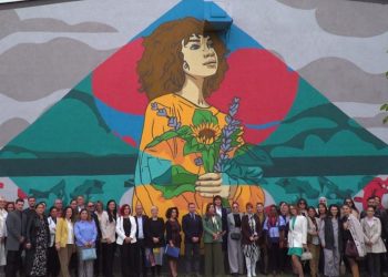 Në Ditën e Paqes, zbulohet murali kundër femicidit në Kosovë