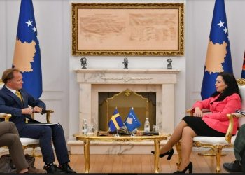 Presidentja Osmani takon ambasadorin e Suedisë, diskutojnë për integrimin euroatlantik