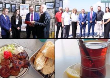 Ambasadori Hargreaves viziton Vushtrrinë, shijon qebapat dhe çajin (FOTO)