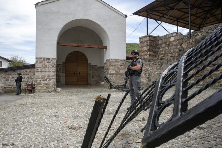 Mbyllet për 4 ditë manastiri i Banjskës, në prag të 1-vjetorit të agresionit
